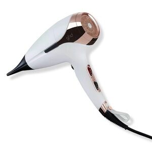 GHD Helios White and Rose Gold Hair Dryer